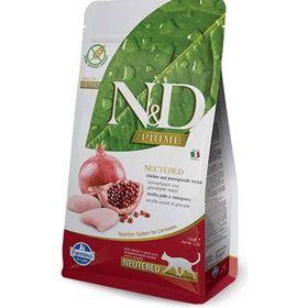 N&D Prime 1.5 kg Tahılsız Tavuk ve Nar Kısır Kedi Maması