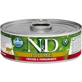 N&D Prime 24x80 gr Tavuk ve Narlı Yavru Kedi Konservesi