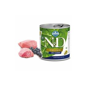 N&D Prime 285 gr Kuzulu Yaban Mersinli Tahılsız Yetişkin Köpek Konservesi
