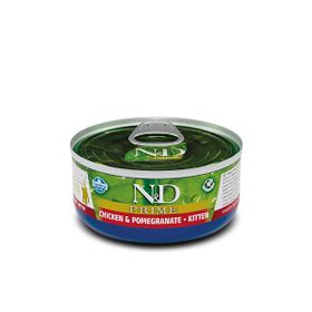 N&D Prime 70 gr Tavuk ve Narlı Yavru Kedi Konservesi