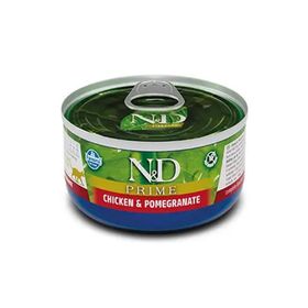 N&D Prime 70 gr Tavuklu Narlı Tahılsız Yavru Kedi Konservesi