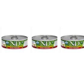 N&D Prime Kitten Tavuk Etli Narlı 3x80 gr Yavru Kedi Yaş Mama