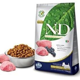N&D Prime Kuzu Etli Yaban Mersinli Tahılsız Orta ve Büyük Irk 2.5 kg Yetişkin Köpek Maması