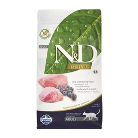 N&D Prime Kuzu Etli Yaban Mersinli Tahılsız Yetişkin 1.5 kg Kedi Maması