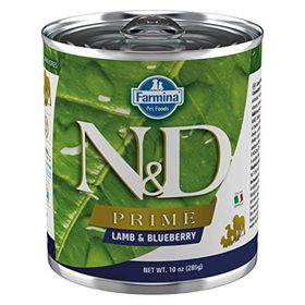 N&D Prime Kuzu ve Yaban Mersini 285 gr Konserve Köpek Maması