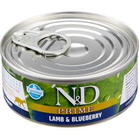 N&D Prime Kuzu ve Yaban Mersini 70 gr Kedi Maması