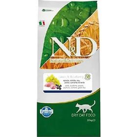 N&D Prime Kuzu Yaban Mersini 10 kg Yetişkin Kedi Maması