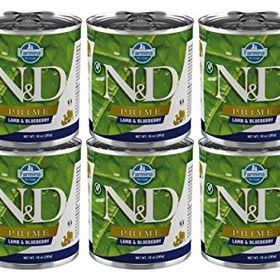 N&D Prime Kuzu Yaban Mersini 6x285 gr Köpek Konserve Maması