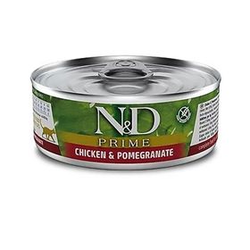N&D Prime Tahılsız 3 Adet Tavuk Nar 80 gr Yetişkin Kedi Yaş Mama
