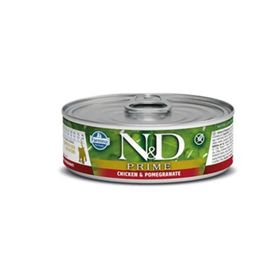 N&D Prime Tahılsız Tavuk Nar 12x80 gr Yetişkin Kedi Yaş Maması