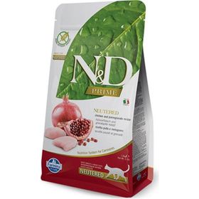 N&D Prime Tahılsız Tavuk Nar Kısırlaştırılmış 5 kg Kedi Maması