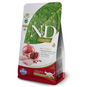 ND Prime Tahılsız Tavuklu Narlı 1,5 kg Kısırlaştırılmış Kedi Maması