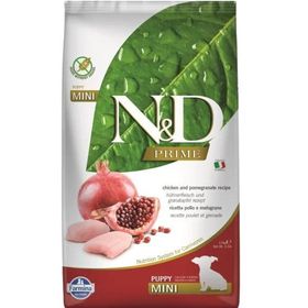 N&D Prime Tavuklu ve Narlı Küçük Irk Tahılsız 7 kg Yavru Köpek Maması
