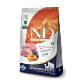 N&D Pumpkin 2.5 kg Kuzu-Yaban Mersini Orta/Büyük Irk Yetişkin Köpek Maması