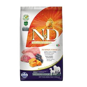 N&D Pumpkin 2.5 kg Tahılsız Kuzulu Küçük Irk Yetişkin Köpek Maması