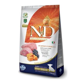N&D Pumpkin 2.5 kg Tahılsız Kuzulu Küçük Irk Yetişkin Köpek Maması