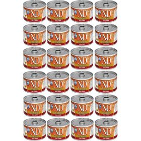 N&D Pumpkin 24x80 gr Balkabaklı ve Bıldırcınlı Kedi Konservesi