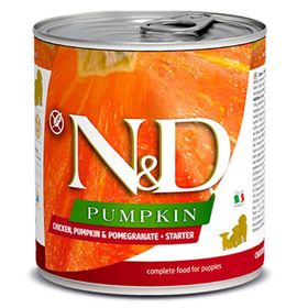 N&D Pumpkin 285 gr Tavuklu ve Narlı Starter Puppy Köpek Konservesi
