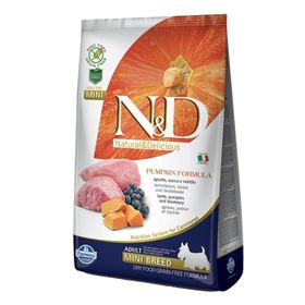 N&D Pumpkin 7 kg Tahılsız Kuzu ve Yaban Mersini Yetşikin Mini Köpek Maması