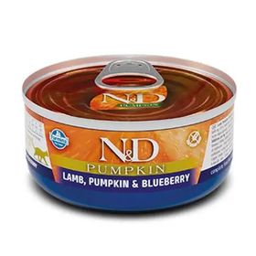 N&D Pumpkin 70 gr Balkabak ve Kuzu Etli Kedi Konservesi