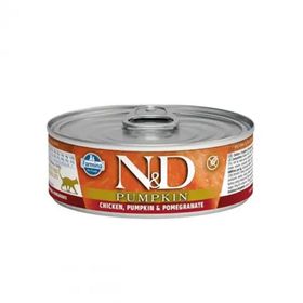 N&D Pumpkin 70 gr Balkabaklı Tavuk ve Narlı Konserve Kedi Maması