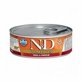 N&D Pumpkin Balkabaklı Bıldırcınlı 80 gr Yetişkin Kedi Konservesi