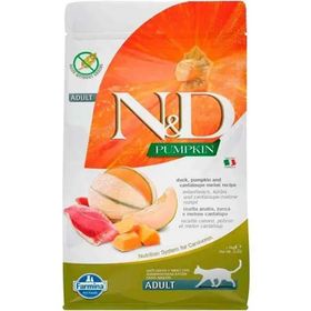 N&D Pumpkin Balkabaklı Ördek ve Kavunlu Yetişkin 300 gr Kedi Maması