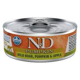 N&D Pumpkin Balkabaklı Tahılsız Domuzlu Ve Elmalı 80 gr Kedi Maması