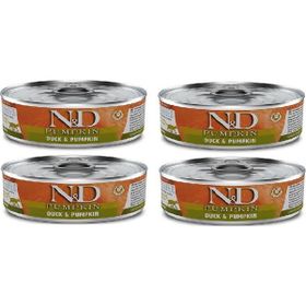N&D Pumpkin Tahılsız 4x80 gr Balkabağı Ördek Yetişkin Yaş Mama