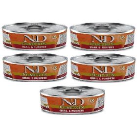 N&D Pumpkin Tahılsız 5x80 gr Balkabağı Bıldırcın Yetişkin Yaş Mama