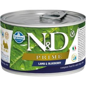 N&D Pumpkin Tahılsız Balkabağı Kuzu Yaban Mersini 140 gr Mini Yaş Köpek Konservesi
