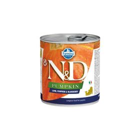 N&D Pumpkin Tahılsız Kuzu&Yaban Mersini&Balkabağı 285 gr Yaş Köpek Konservesi
