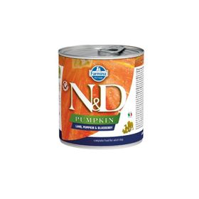N&D Pumpkin Tahılsız Kuzu&Yaban Mersini&Balkabağı 285 gr Yaş Köpek Konservesi