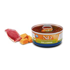 N&D Pumpkin Tahılsız Ördekli ve Balkabaklı 70 gr Yetişkin Kedi Konservesi