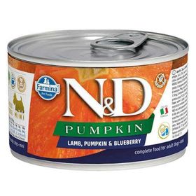 N&D Puppy Balkabak Kuzu Yaban Mersini 140 gr Yavru Köpek Konservesi