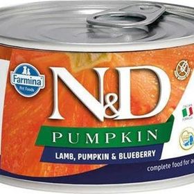 N&D Puppy Balkabak Kuzu Yaban Mersini 140 gr Yavru Köpek Konservesi