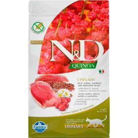 N&D Quinoa 300 gr Tahılsız Ördek Etli Urinary Kedi Maması