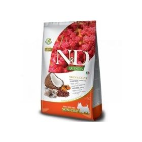 N&D Quinoa Skin Coat Ringa Balıklı Kinoalı Hindistan Cevizli Küçük Irk Yetişkin 2.5 kg Köpek Maması