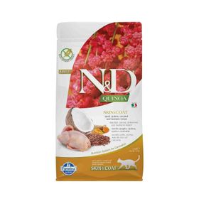 N&D Quinoa Skin Coat Tahılsız Tüy Bakım Bıldırcın Yetişkin 1,5 kg Kedi Maması