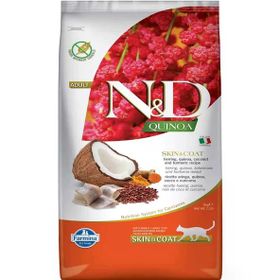 N&D Quinoa Skin&Coat Ringa Balıklı 5 kg Kedi Maması