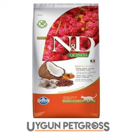N&D Quinoa Skin&Coat Ringa Balıklı 5 kg Kedi Maması