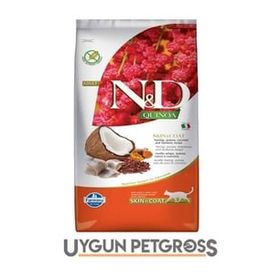 N&D Quinoa Skin&Coat Ringa Balıklı 5 kg Kedi Maması