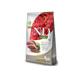 N&D Quinoa Tahılsız Ördek Brokoli & Kuşkonmaz Kısırlaştırılmış Yetişkin Mini 2,5 kg Köpek Maması