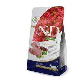 N&D Quinoa Weight Management Kuzu Kinoa Aromalı Light 5 kg Kedi Maması + 3 Adet Mendil