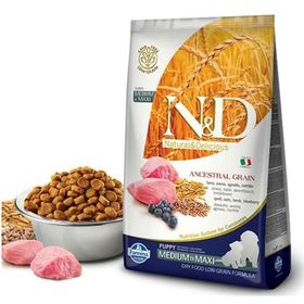 N&D Super Premium Düşük Tahıllı 12 kg Kuzu Etli ve Yaban Mersinli Yetişkin Kuru Köpek Maması