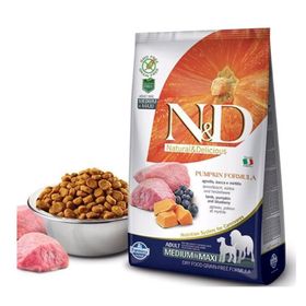 N&D Tahılsız Balkabaklı Kuzu Etli 12 kg Köpek Maması