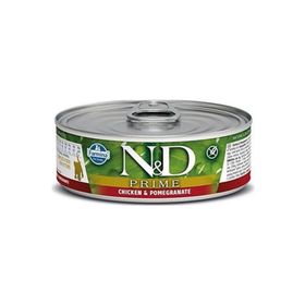 N&D Tahılsız Kitten Tavuklu ve Narlı 80 gr Yavru Konserve Kedi Maması
