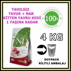 N&D Tahılsız Kitten Yavru 4 kg Kedi Maması