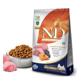 N&D Tahılsız Kuzu Etli Küçük Irk Yetişkin 2.5 kg Köpek Maması