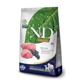 N&D Tahılsız Kuzu Etli ve Yaban Mersinli 2,5 kg Yetişkin Köpek Maması
